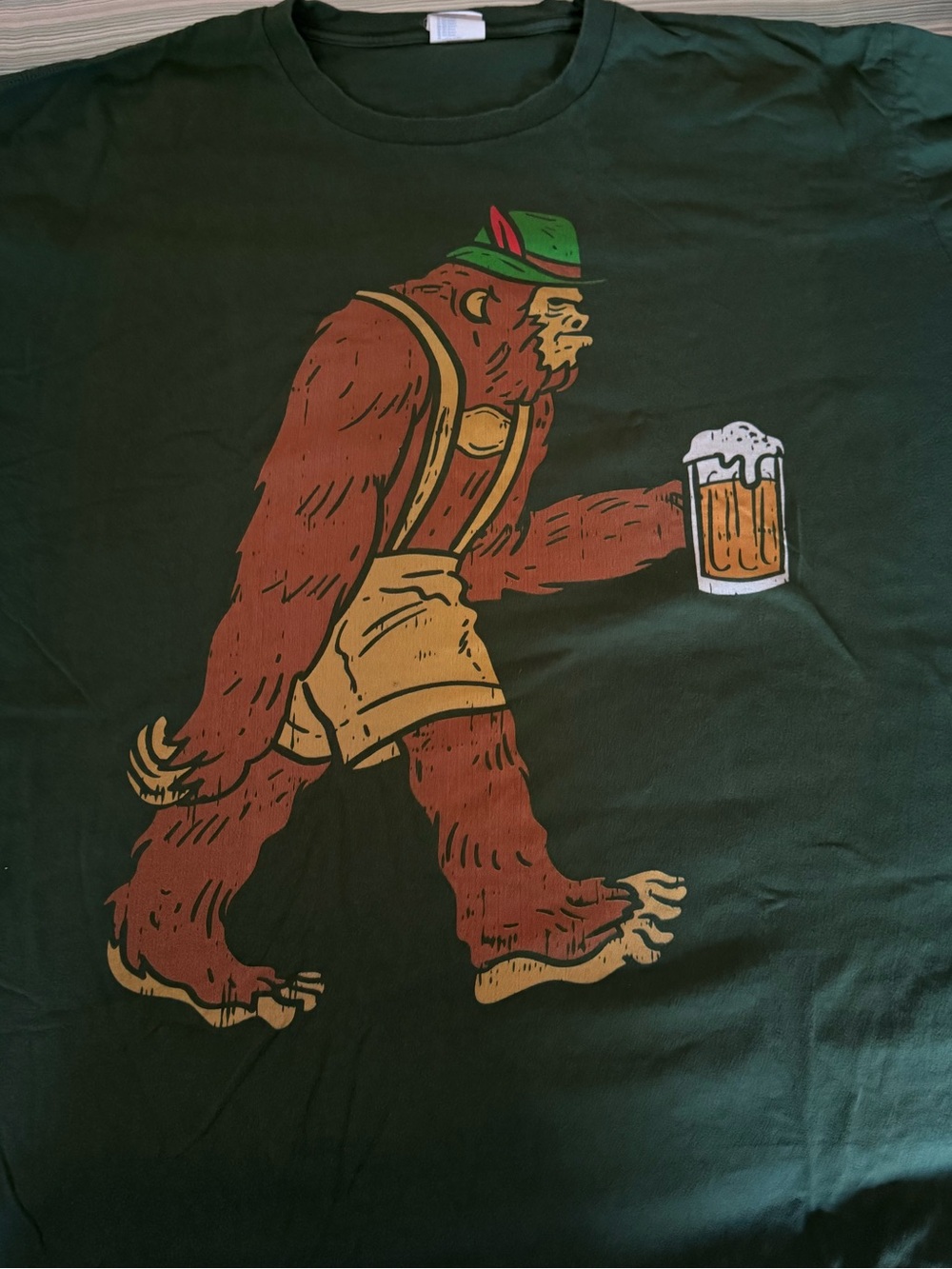 Octoberfest Bigfoot Tshirt